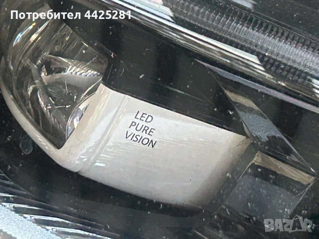 фар ляв Renault Megane IV  LED PURE VISION 2015-2019 г. #089V , снимка 3 - Части - 55072489