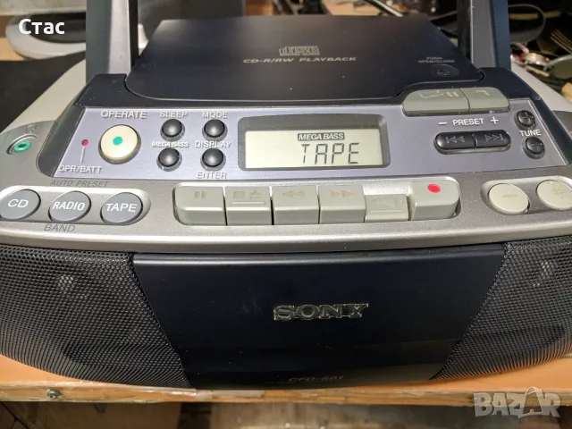 Sony cfd-s01 перфектен, снимка 3 - Радиокасетофони, транзистори - 55695065
