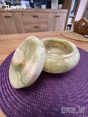 Уникално красива кутия за бижута от оникс, снимка 4 - Други - 54099176