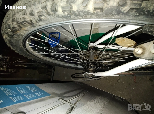 Велосипед 18ск. Shimano за части, снимка 4 - Велосипеди - 54511078