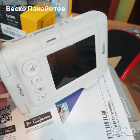 Хибриден фотоапарат за моментални снимки Fujifilm INSTAX Mini LIPLAY, снимка 10 - Фотоапарати - 55462734