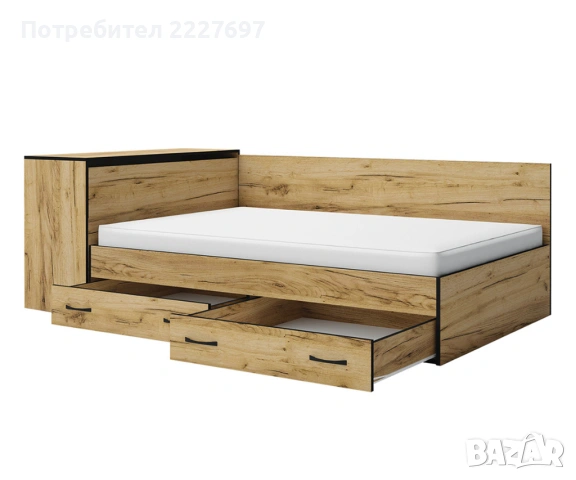 Легло Анди 120/190 , снимка 9 - Спални и легла - 33540361