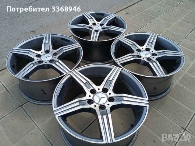 Джанти Mercedes 17" 5x112 Мерцедес 5х112, снимка 8 - Гуми и джанти - 54764617