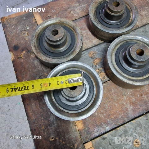 Метални Ролки , снимка 5 - Резервни части за машини - 54325424
