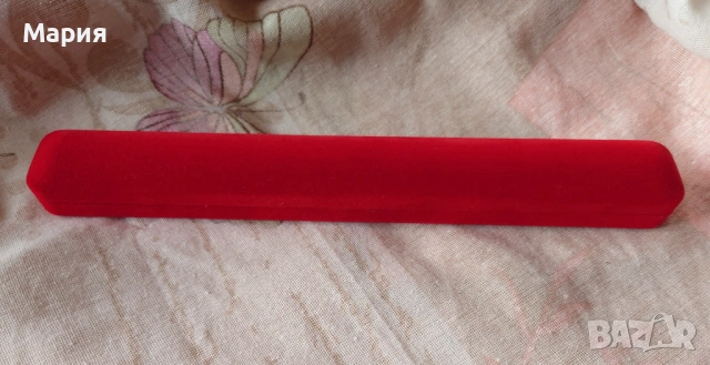 Подаръчна кутия за бижу от велур, снимка 2 - Декорация за дома - 54146132