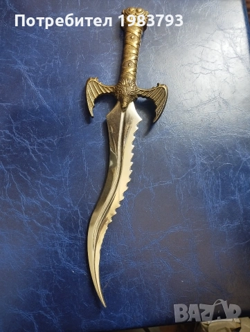 Нож,кама с острие тип Крис., снимка 2 - Ножове - 54189942