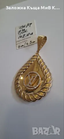 Златна висулка 9.62гр 02874-26/6  75евро за гр