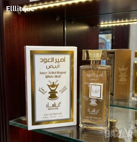 Оригинален арабски мъжки парфюм AMEER AL OUD WHITE, 100ML, EAU DE PARFUM