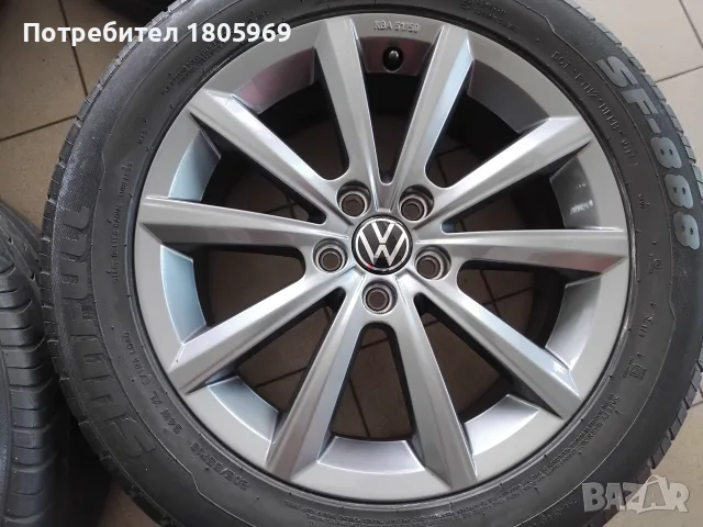 4бр. ал. джанти VW (оригинални) 5x100 , 6x16 , ET35