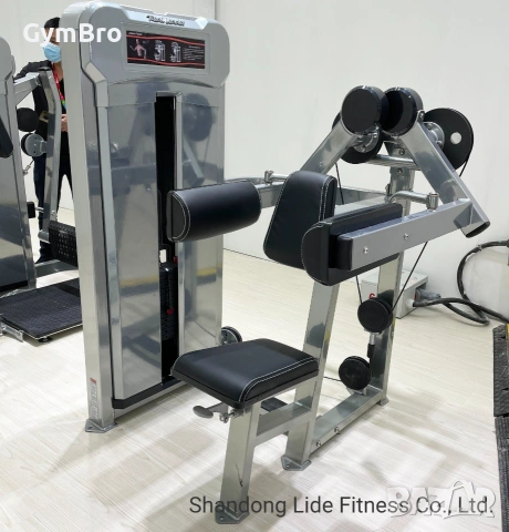 Real Leader M3-1002 – професионална машина за рамене от седеж / Seated Lateral Raise, снимка 7 - Фитнес уреди - 55274121