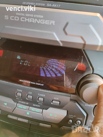 Panasonic SA-AK17 , снимка 5 - Радиокасетофони, транзистори - 54660252