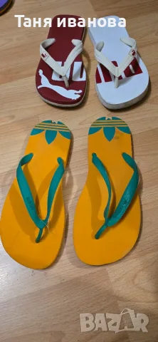 Puma,adidas-дамски джапанки 