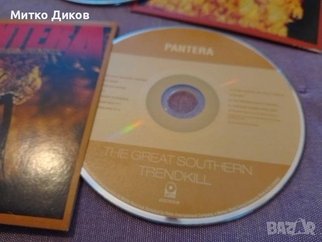 хеви метъл бандата Pantera три СД, снимка 10 - CD дискове - 54884742