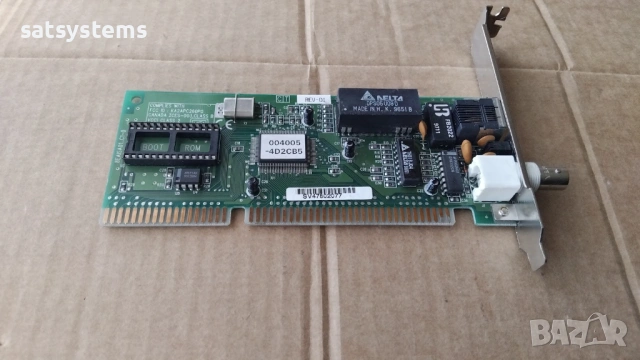 D-Link DE-220PT REV-D1 16-bit ISA Network Controller Card , снимка 5 - Мрежови адаптери - 54575188