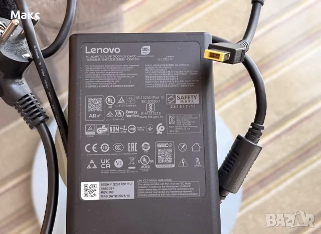 Lenovo Legion 400W оригиналнозарядно за лаптоп (Slim Tip), Legion Gen 10 Ново, снимка 3 - Кабели и адаптери - 55410727