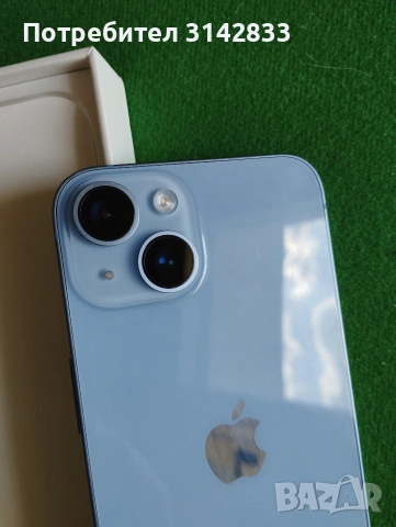 -Като Нов-iPhone 14 Blue 128GB, снимка 9 - Apple iPhone - 53972784