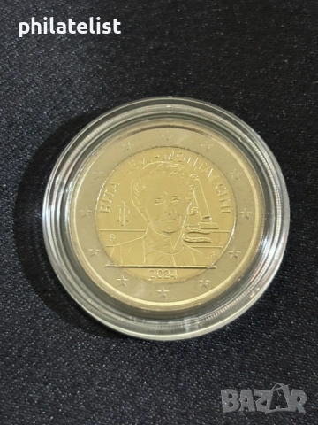 Италия 2024 – 2 евро - Рита Леви-Монталчини UNC, снимка 2 - Нумизматика и бонистика - 54034408