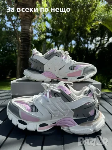 Balenciaga Track Sneaker "White/Pink" Дамски Маратонки👟Дамски Спортни Обувки Код ch94, снимка 2 - Маратонки - 55482648