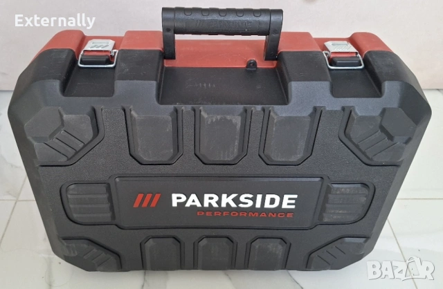 Акумулаторен ъглошлайф Parkside Performance PWSAP 20 Li F6 - гаранция, снимка 5 - Ъглошлайфи - 54492273