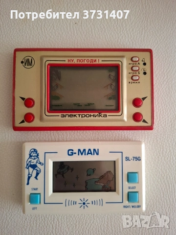 Ретро електронни игри ,,Ну,Погоди!'' G-MAN SL-75G