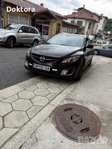 Mazda 6 II (GH) 2.2 MZR-CD 185 к.с. | FULL EXTRAS| TOP, снимка 13 - Автомобили и джипове - 54405765