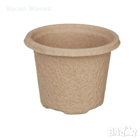 Комплект от 24 биоразградими саксии Relaxdays, 8 х 11 см, снимка 2 - Саксии и кашпи - 54084788