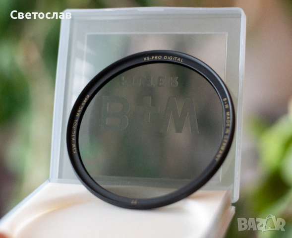 Поляризационен филтър B+W Master Circular Polarizer (MRC Nano) 77mm, снимка 2 - Чанти, стативи, аксесоари - 54021029