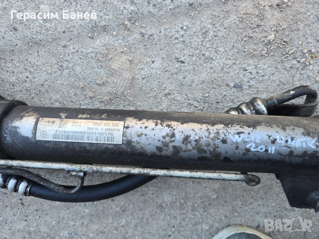 7853993535 Хидравична рейка ляв волан OEM MERCEDES W212 E 350 CDI 4MATIC OM642 2011, снимка 2 - Части - 54665776