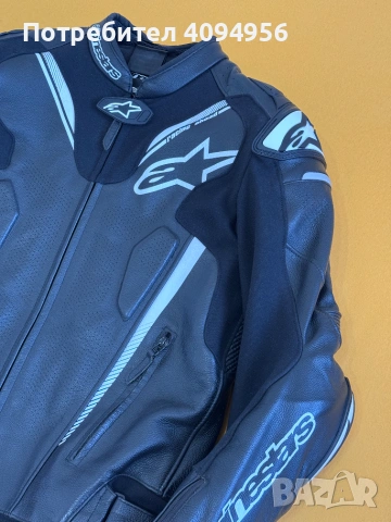 Кожено мото яке Alpinestars Atem V3 размер 50, снимка 4 - Аксесоари и консумативи - 55211343