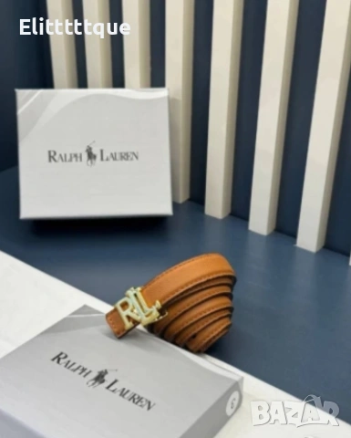 колани от естествена кожа в кутия Ralph Lauren 2см, снимка 10 - Колани - 54881560