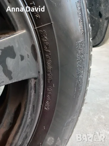 4 х Гуми със джанти 215/70 R 16  100H Toyota Rav 4, снимка 8 - Гуми и джанти - 55619016