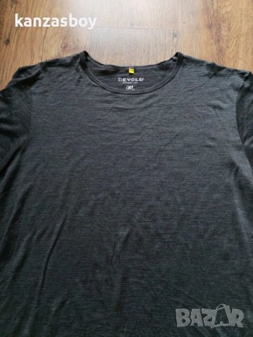 devold of norway merino - мъжко мерино тениска КАТО НОВА ХЛ, снимка 2 - Тениски - 54416244