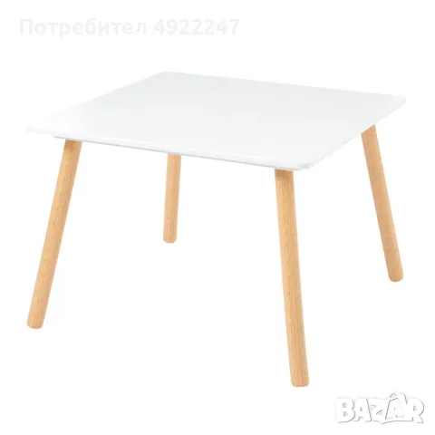 Комплект  Детска маса с дне столчета , снимка 2 - Мебели за детската стая - 55695913