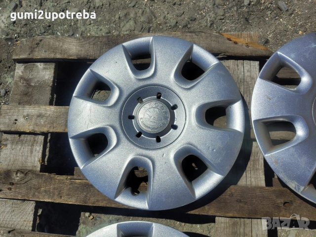 14 цола Тасове SKODA Fabia 5J0601147A Оригинал, снимка 5 - Аксесоари и консумативи - 54999618