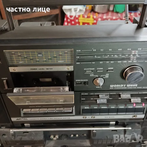 World's Wave TM 380, снимка 4 - Радиокасетофони, транзистори - 55451251