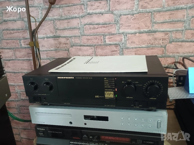 	⏯️Клип. Mаrаntz PM-25 качествен транзисторен клас АБ, снимка 2 - Ресийвъри, усилватели, смесителни пултове - 55186395