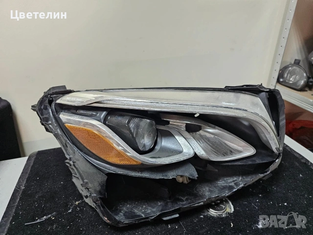 Десен фар USA Mercedes GLC W253 desen far мерцедес глц, снимка 2 - Части - 54488025