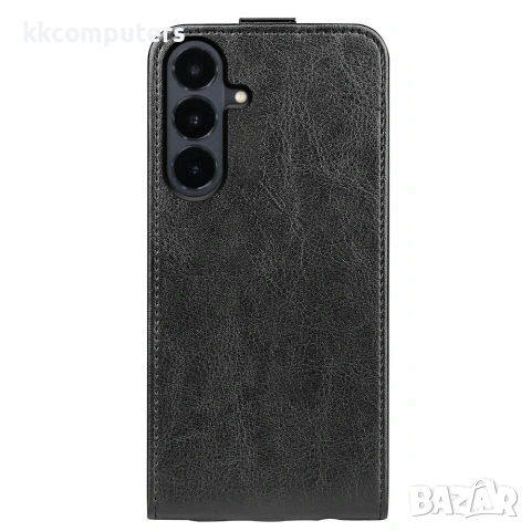 Samsung Galaxy S26 FE Калъф - Вертикален флип, Картодържател, Кожен, 4 цвята, снимка 9 - Калъфи, кейсове - 55036147