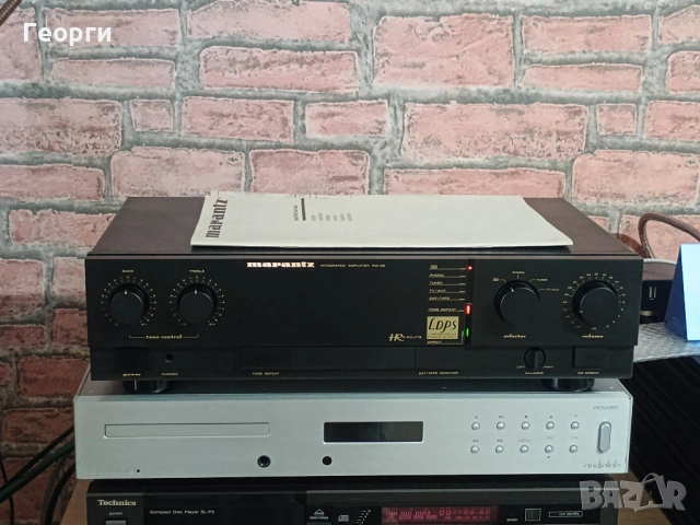 Mаrаntz PM-25 качествен транзисторен клас АБ, снимка 2 - Ресийвъри, усилватели, смесителни пултове - 54142098