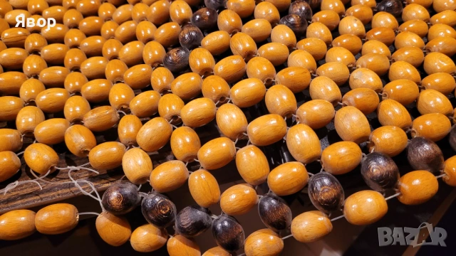 Масажна постелка от дървени топчета за стол седалка , снимка 5 - Столове - 53978410