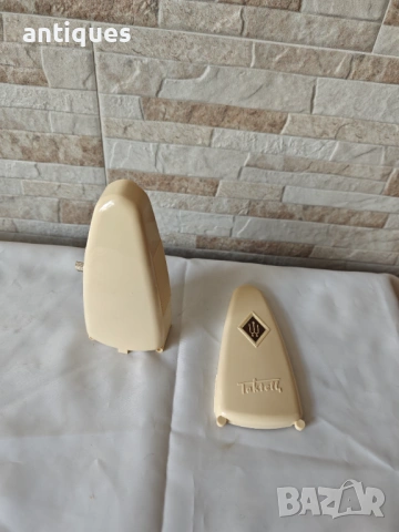 Стар немски метроном - Taktell - Made in Germany - 1970"г., снимка 7 - Антикварни и старинни предмети - 54626815