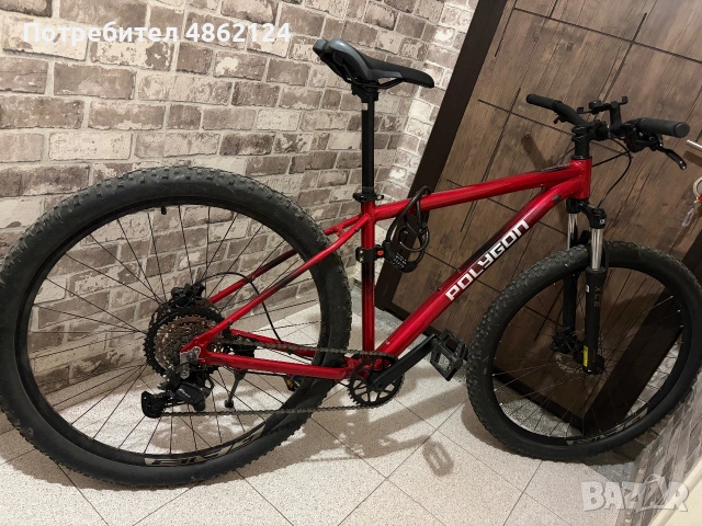 Продавам планински велосипед POLYGON CASCADE 3 29" (Размер L) – Като нов!, снимка 2 - Велосипеди - 54978657