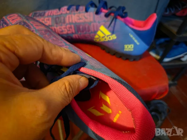 Adidas Messi-оригинални стоножки-номер 45.5-46, снимка 6 - Маратонки - 55679197