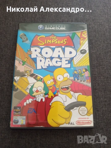 The Simpsons Road Rage Nintendo GameCube