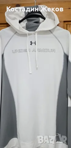 Ново . Спортно оригинално худи. UNDER ARMOUR UA Rival Terry Novelty HD. Номер L, снимка 3 - Спортни дрехи, екипи - 55658183