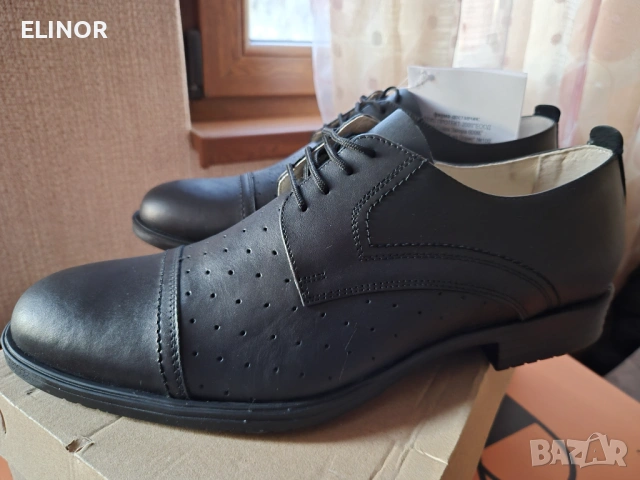 Нови обувки 43, естествена кожа, снимка 3 - Ежедневни обувки - 54294968
