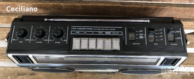Радиокасетофон Panasonic RX-5015DLS (Matsushita Japan) Vintage Boombox, снимка 6 - Радиокасетофони, транзистори - 54567457