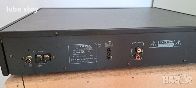 Тунер Onkyo integra T 407, снимка 5 - Ресийвъри, усилватели, смесителни пултове - 55250032