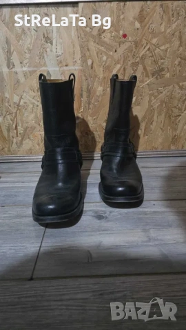 Frye jesse harness boots 8R мъжки кожени ботуши, снимка 3 - Мъжки ботуши - 54896660