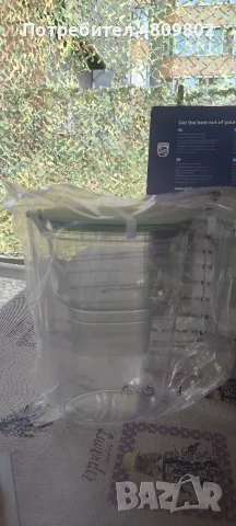 Нова филтрираща кана за вода Philips 2.6 л., снимка 3 - Кани - 55433566